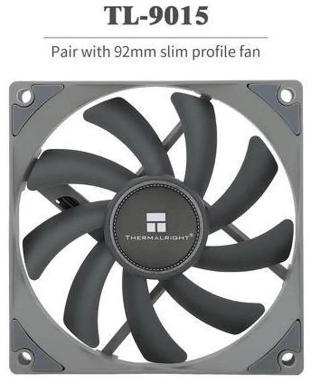 Alt view image 2 of 6 - AXP90 X36 Low Profile ITX CPU Cooler, 36mm Height, TL-9015 Slim PWM CPU Fan, Computer ITX Heatsink Cooler, for AMD:AM4 AM5/Intel LGA1150/1151/1200/1700/1851