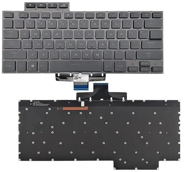 Alt view image 4 of 5 - Replacement Laptop Keyboard for ASUS ROG Zephyrus G15 GA503 GA503Q GA503QS GA503QR GA503QM, M16 GU603 GU603H Series Backlight US Layout
