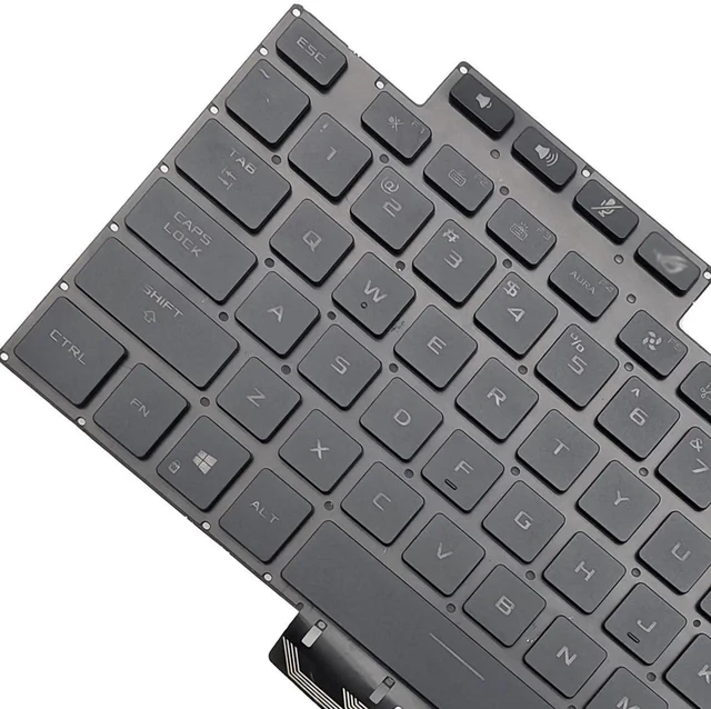 Alt view image 2 of 5 - Replacement Laptop Keyboard for ASUS ROG Zephyrus G15 GA503 GA503Q GA503QS GA503QR GA503QM, M16 GU603 GU603H Series Backlight US Layout