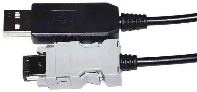 Alt view image 4 of 6 - FTDI RS232 USB TO SM-6P ENCODER SERIAL CABLE IEEE1394 COMMUNICATION KABLE FOR DELTA ASDA-B2/AB CN3 PORT I/O USB-ASD-CNUS0A08 0.8M Length(1.8M Length)