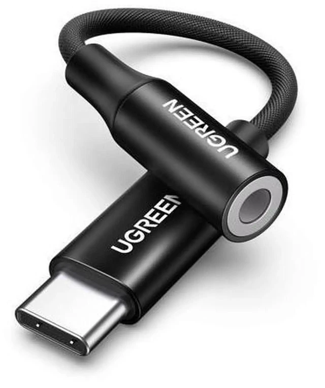 Alt view image 3 of 7 - UGREEN USB C to 3.5mm Audio Adapter Type C to Headphone Aux Jack Dongle 24bit/96kHz HiFi DAC Cable Cord Compatible with iPhone 17 16 Pro Max/16 Plus, iPad, Galaxy S25 S24 Ultra, Pixel 10, Black