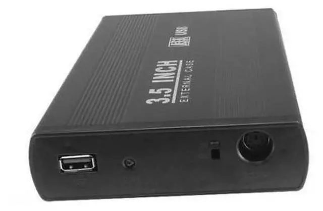 Alt view image 5 of 7 - Vszerda 3.5 in USB 2.0 High Speed External SATA HDD Hard Drive Disk Case Enclosure Box