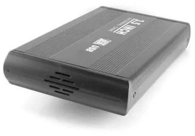 Alt view image 7 of 7 - Vszerda 3.5 in USB 2.0 High Speed External SATA HDD Hard Drive Disk Case Enclosure Box