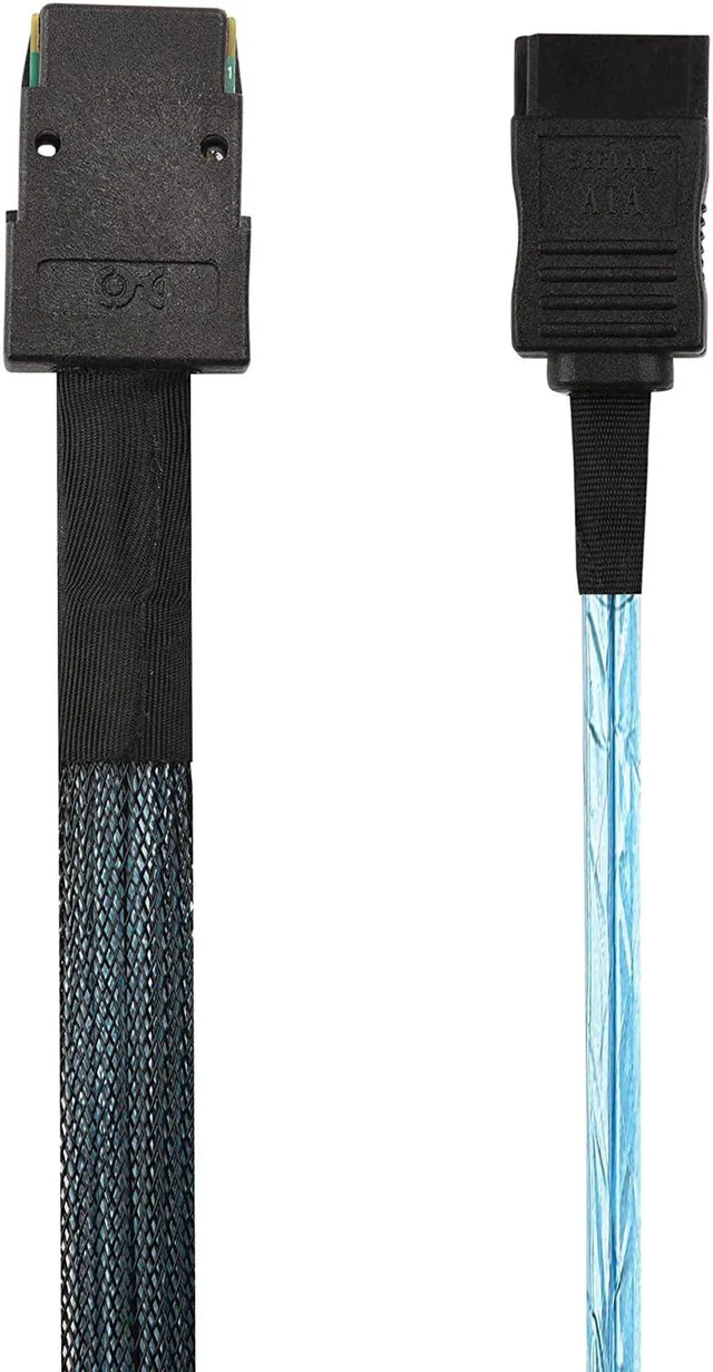 Alt view image 5 of 7 - Cable Matters Internal Mini SAS to SATA Reverse Breakout Cable (SFF-8087 to SATA) 1.6 Feet