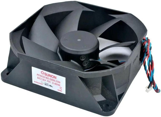 Alt view image 5 of 5 - PFA5321B2-Q000-G99 DC12V 3.60W Cooling Fan for Optoma Projectors
