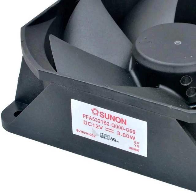 Alt view image 3 of 5 - PFA5321B2-Q000-G99 DC12V 3.60W Cooling Fan for Optoma Projectors