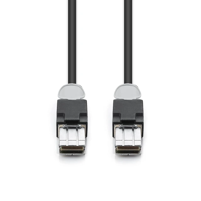 Alt view image 2 of 5 - Stacking Cable for Cisco CAB-STK-E-0.5M FlexStack Cable, Compatible with Catalyst 2960-X and 2960-XR, Stack up to 8 switches, 0.5-m