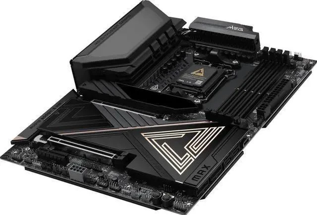 Alt view image 4 of 4 - MSI MEG X870E ACE MAX AM5 Gaming Motherboard, DDR5 9000+ OC, 18+2+1 Power Phase, PCIe 5.0, 5x M.2, Wi-Fi 7, 10G/5G LAN, USB4, ALC4082 Audio