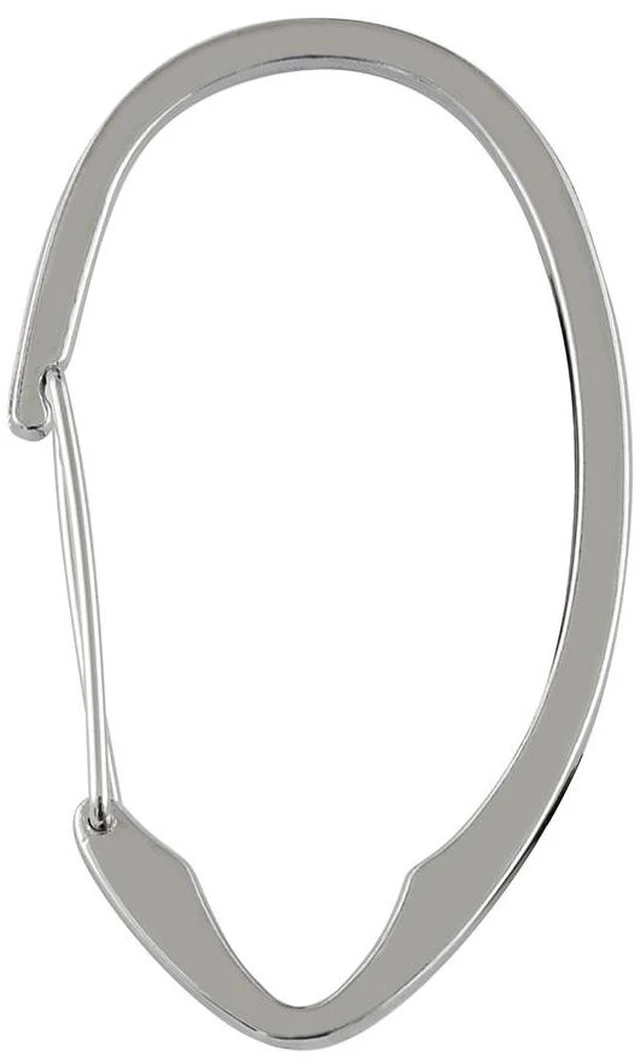 Alt view image 2 of 7 - Utopia Alley Rust-Proof Zinc Shower Curtain Hooks with Clasp Closure, Shower Hooks Hangers for Bathroom, Kitchen Utensils, Curtains, Clothing, Towels etc - Set of 12, Chrome