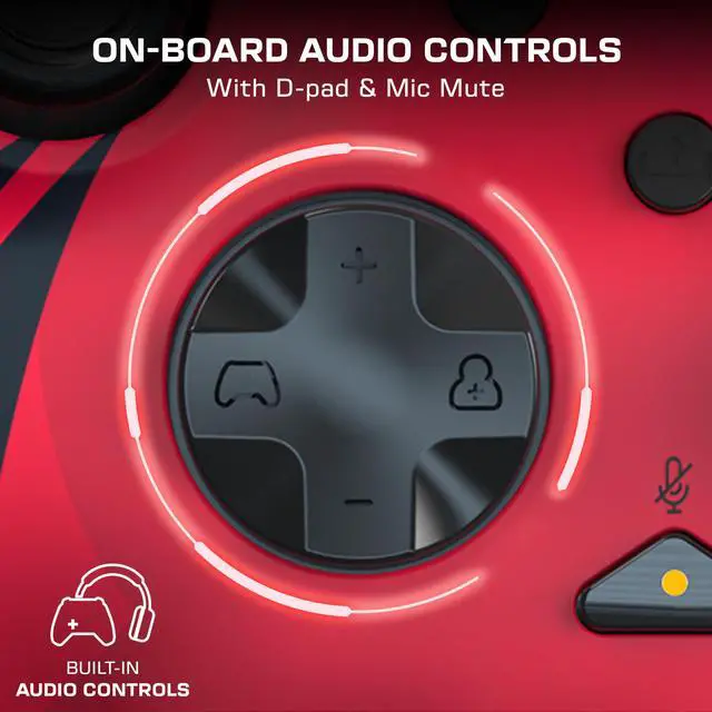 Alt view image 2 of 7 - Gaming Xbox Series X|S Red Bundle: REMATCH Wired Gamepad Controller & AIRLITE Wired Headset with Mic, Licensed Xbox One Gamepad, Customizable Joysticks/Triggers in App, Windows PC, Red and Black