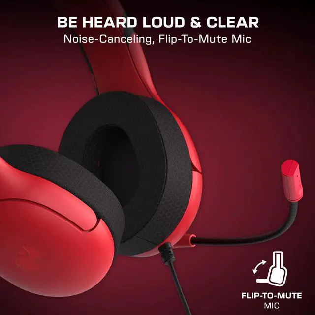 Alt view image 3 of 7 - Gaming Xbox Series X|S Red Bundle: REMATCH Wired Gamepad Controller & AIRLITE Wired Headset with Mic, Licensed Xbox One Gamepad, Customizable Joysticks/Triggers in App, Windows PC, Red and Black