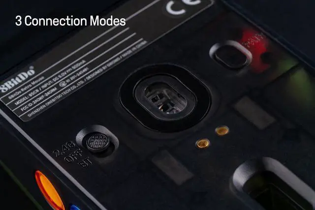 Alt view image 7 of 7 - Retro R8 Mouse with Charging Dock, PAW 3395 Optical Sensor DPI 26K, 4K Polling Rate, Programmable Buttons, Kailh Sword GM X Micro Switches, Ambidextrous - Xbox Edition (Officially Licensed)