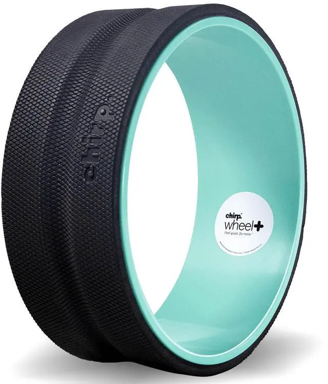 Main image of Wheel Foam Roller - Targeted Back & Neck Pain Relief, Muscle Massage, Trigger Point Therapy, High-Density Foam Tool for Physical Therapy, Stretching & Exercise, 500lbs Capacity, 12-Inch Mint