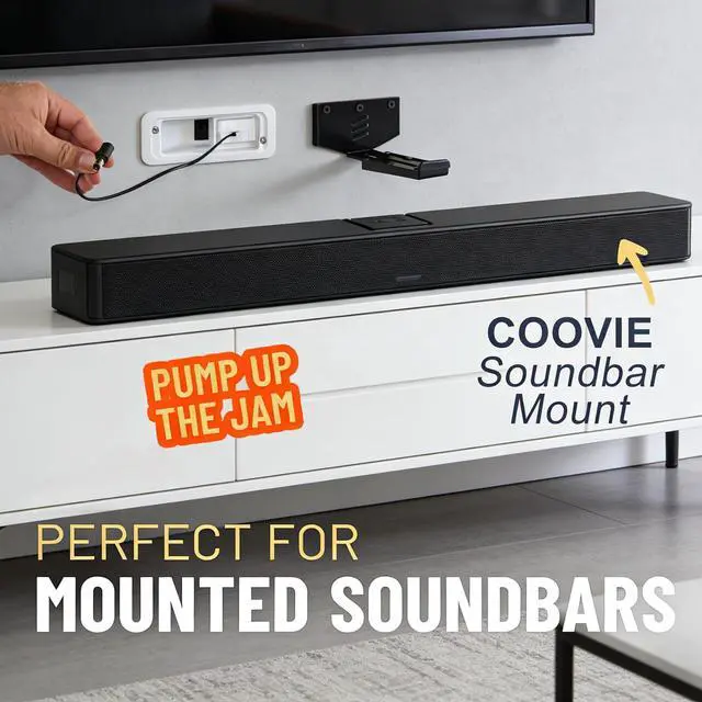 Alt view image 7 of 7 - in Wall Cable Management Kit for TV & Soundbar - Cord Hiding for Wall, Hide TV Wires When Mounting, Includes Power & Low Voltage Cable Management, Includes Hole Saw Drill Attachment for Install