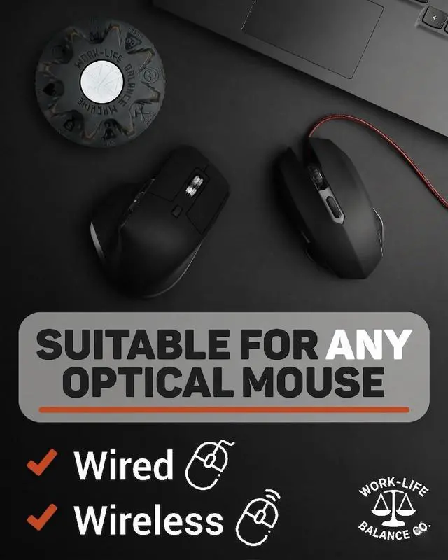 Alt view image 5 of 7 - Mechanical Mouse Jiggler, No USB, Cordless, Silent Undetectable Mouse Mover