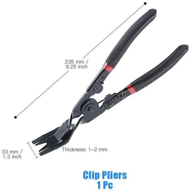 Alt view image 2 of 7 - Universal Auto Door Car Upholstery Trim Clip Removal Plier Tool Door Panel Trim Clip Removal Tool Plier for Car Door Panel