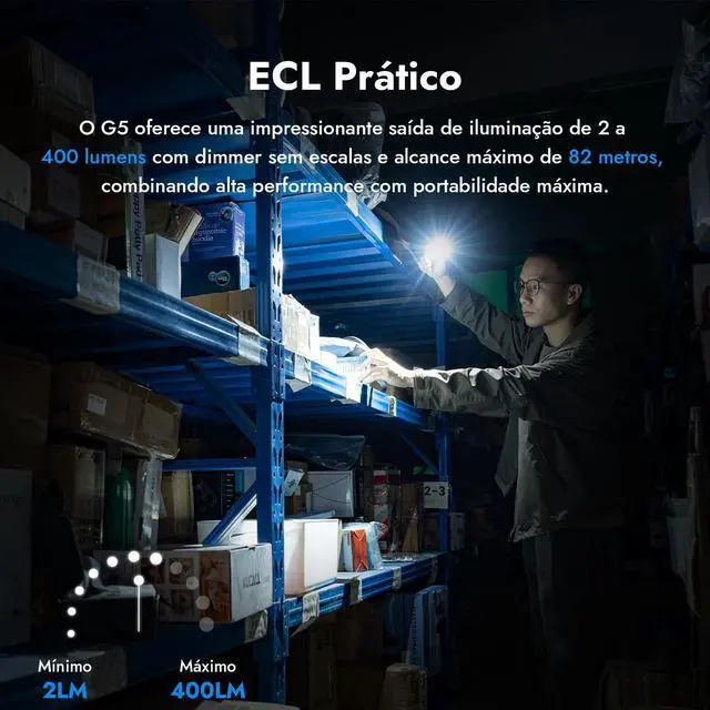 Alt view image 4 of 7 - G5 Rechargeable EDC Flashlight, 400 Lumens Dual Light Sources Mini Flashlight with RGB Light, Portable Flat Pocket Flashlights, Magnetic Keychain Flashlight (Commemorative Edition)