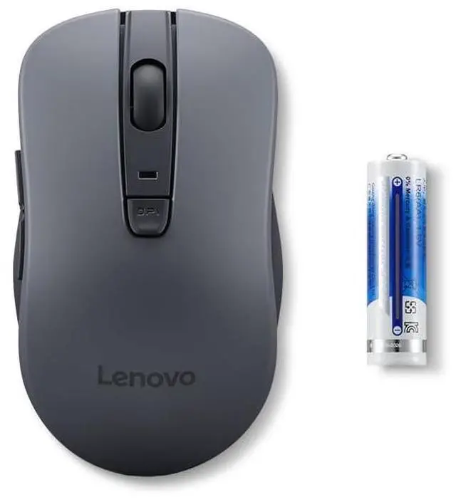 Alt view image 4 of 6 - WL310 Bluetooth Silent Mouse, Ergonomic, Adjustable DPI, Silent Clicks, Bluetooth 5.0, Portable for Windows, Mac, and Chromebook, Grey