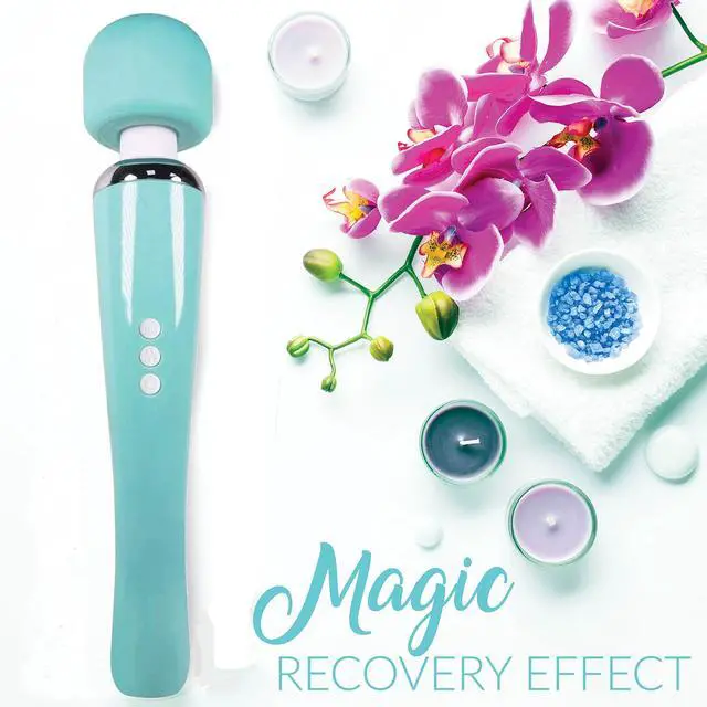 Alt view image 6 of 7 - Therapeutic Cordless Massager - Powerful Massage Tool Handheld 8 Speeds 20 Patterns - Rechargeable Hand Massagers for Sore Muscles - Hand Held Massage Tool for Neck & Back