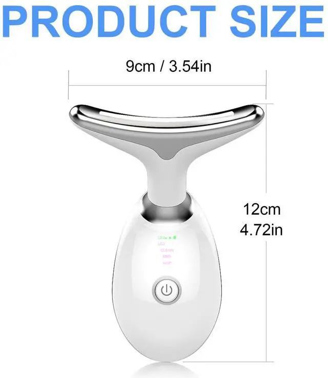 Alt view image 6 of 7 - 3-Color Light Therapy Facial Sculpting Tool For Refreshed-Looking Skin & Jawline Care Daily Beauty Ritual Device Rechargeable Face Massager for Women