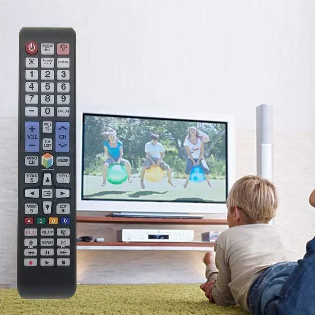 Alt view image 2 of 5 - Universal Remote Control fits for All Samsung LED HDTV Smart TV with Netflx Amaz Button and Samsung Backlit Remote - No Setup Needed