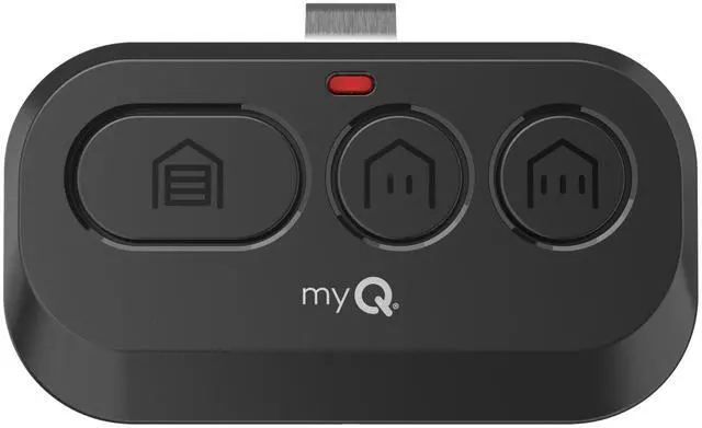 Main image of Chamberlain myQ 3-Button Visor Garage Door Remote Control