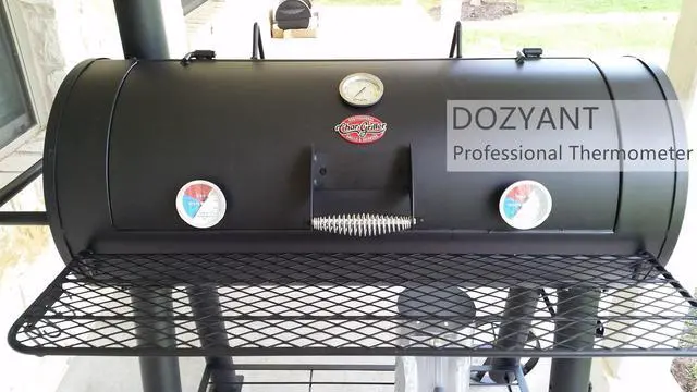 Alt view image 5 of 5 - 3 inch BBQ Thermometer Gauge 2 Pcs Charcoal Grill Pit Smoker Temp Gauge Grill Thermometer Replacement for Oklahoma Joe's Smokers, and Smoker Wood Charcoal Pit, Large Face Grill Temp Thermometer