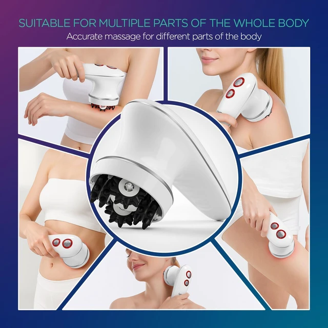 Alt view image 3 of 7 - Electric Cellulite Massager Tool, Deep Tissue Body Sculpting Machine