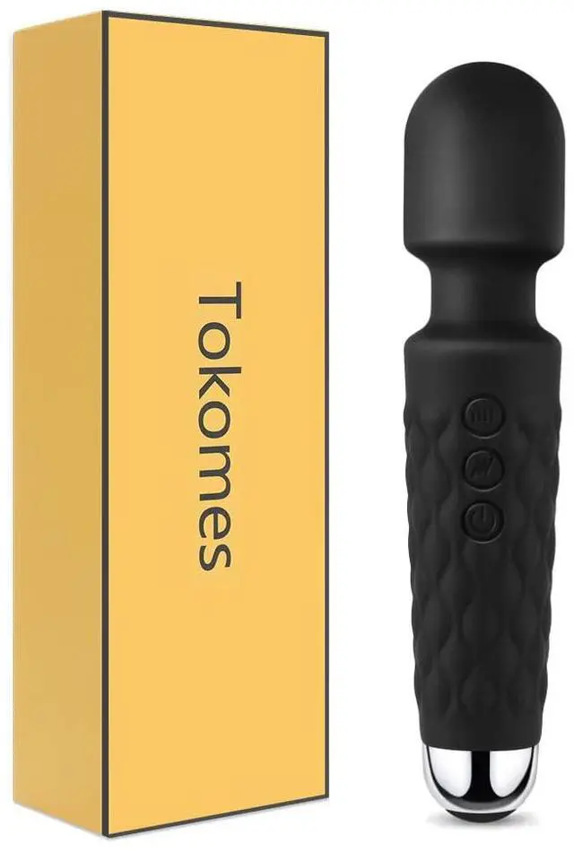 Main image of Tokomes Power Wand Massager, Wireless Waterproof USB Rechargeable Massage with 8 Powerful Speeds 20 Modes Vibration,Mini Frequency for Muscle Aches & Sports Recovery