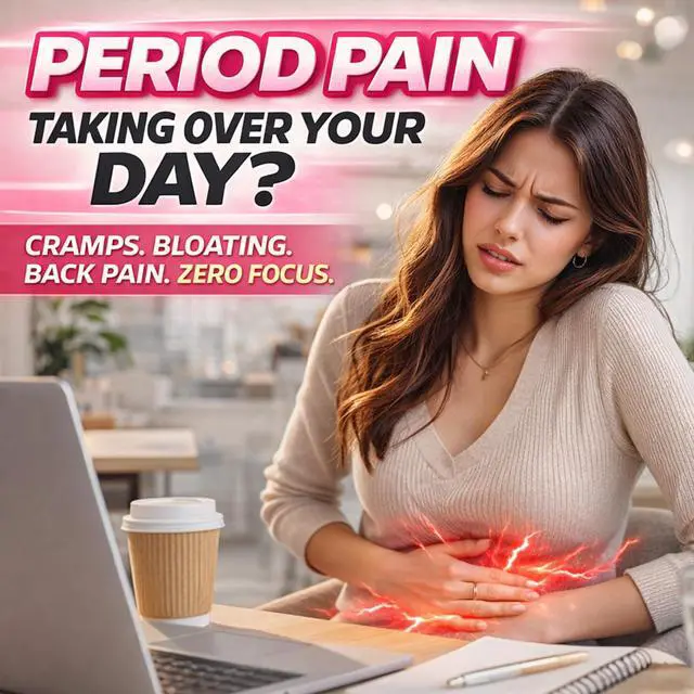 Alt view image 2 of 7 - Heating Pad for Period Cramps FSA-HSA Eligible Cordless Portable Electric Wearable Heating Belt with Massage USB Rechargeable Heat Wrap for Menstrual Pain Relief, Back, Abdomen, PMS