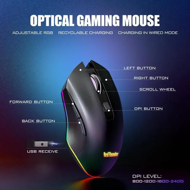 Alt view image 6 of 7 - K20 TKL Wireless Keyboard and Mouse Combo, Adjustable RGB Backlit Rechargeable Battery, Compact Layout Keyboard with Dedicated Multimedia Keys + Optical Mice for PC/Laptop(Black)