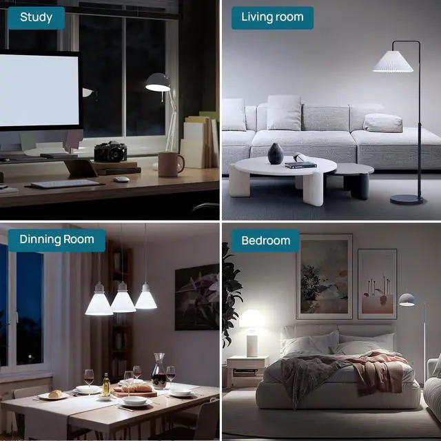 Alt view image 7 of 7 - Led Refrigerator Light Bulbs, A15 Fridge Light Bulbs 40 Watts Equivalent Waterproof, 600LM Appliance Light Bulb 120V Non-dimmable 5W LED Bulbs for Freezer, E26 Base, Daylight 5000K, 2 Pack