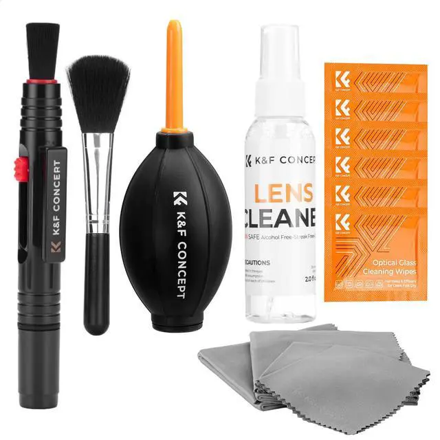 Main image of 15-1 Professional Cleaning Kit for DSLR Cameras and Sensitive Electronics, Bundle with Lens Cleaner - Camera Accessories & Photography Accessorie for DSLR Camera Lens Filter Cell Phones