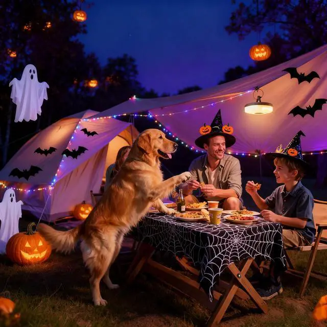 Alt view image 4 of 7 - LED Upgraded 2 Packs Camping String Lights, 4 in 1 Quick Recovery Waterproof Camping Lights, 32.8FT with 8 Modes, Camping Essentials for Yard, Tent, Hiking, Patio, and Christmas Decor