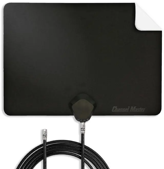 Main image of Indoor Digital HDTV Antenna, 12' Coaxial Cable, Superior Reception Range & Signal Reliability, Supports 4K Smart TVs, OTA Broadcast & NextGen TV, Easy Install