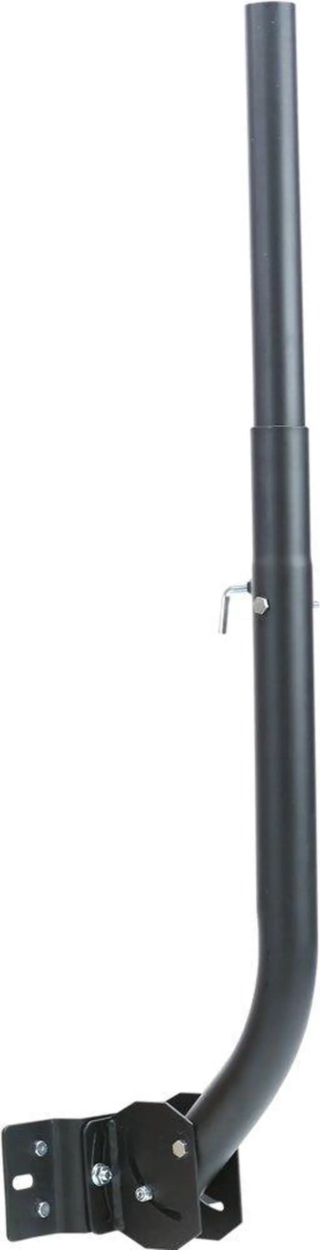 Main image of Universal Antenna Mount - Sturdy Steel Adjustable Mount for Secure TV Antenna Installation, 1.5" Pole Diameter, Extends from 24"- 44", Weather-Resistant, 7" Wall Clearance