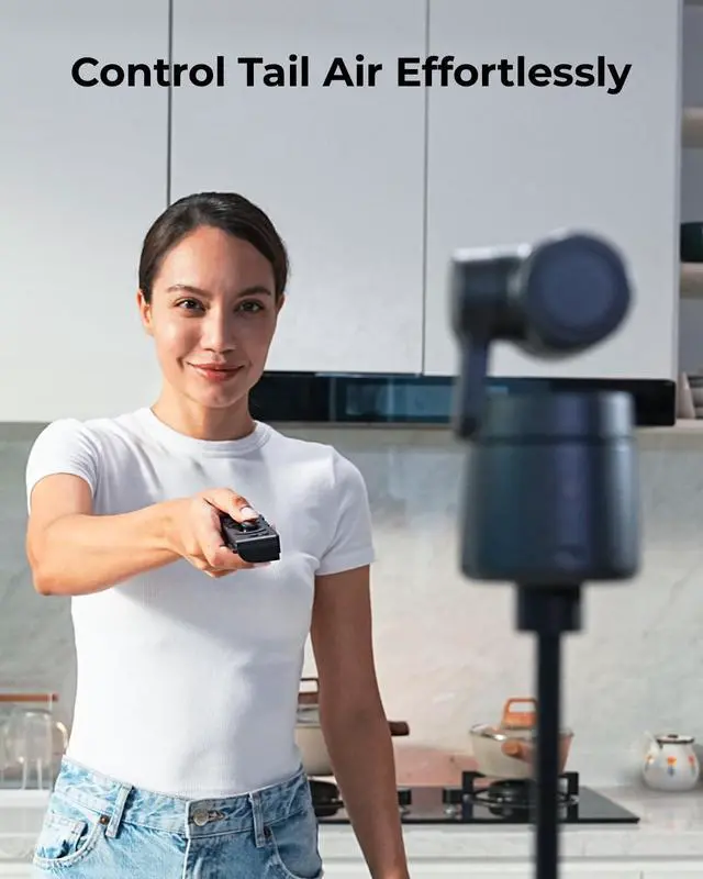 Alt view image 3 of 7 - Tail Series Smart Remote Controller, PTZ Control via Gimbal Button or Wrist Movements, Bluetooth Wirelessly Connect up to 3 Tail 2/Air and Control Over Tail Air/Tail 2 Various Features.