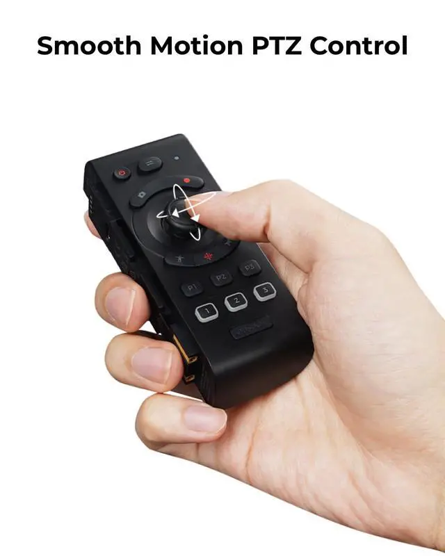 Alt view image 4 of 7 - Tail Series Smart Remote Controller, PTZ Control via Gimbal Button or Wrist Movements, Bluetooth Wirelessly Connect up to 3 Tail 2/Air and Control Over Tail Air/Tail 2 Various Features.