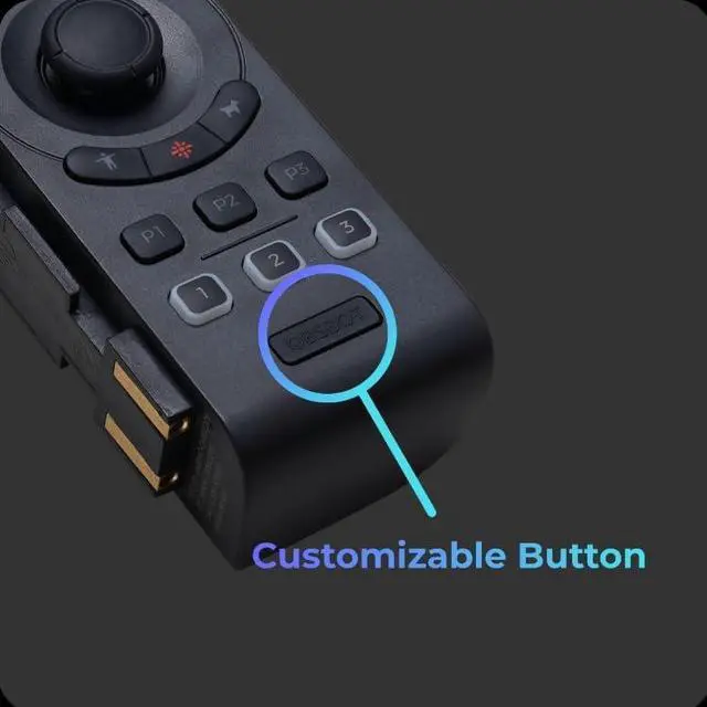 Alt view image 5 of 7 - Tail Series Smart Remote Controller, PTZ Control via Gimbal Button or Wrist Movements, Bluetooth Wirelessly Connect up to 3 Tail 2/Air and Control Over Tail Air/Tail 2 Various Features.