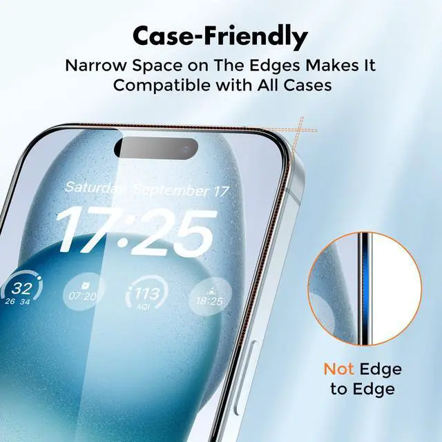 Alt view image 5 of 7 - iPhone 15 Screen and Case for iPhone 15