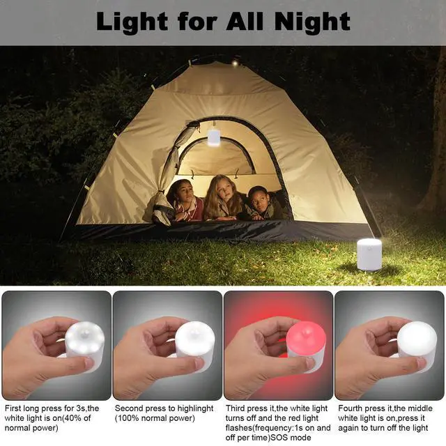 Alt view image 5 of 7 - Mini Air Portable Camping Light Tiny Inflator/Deflator Pump with 1600mAh Battery USB Rechargeable for Pool Floats Air Bed Air Mattress Swimming Ring Vacuum Storage Bags