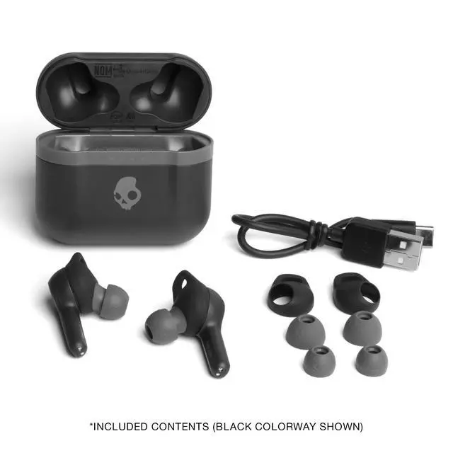 Alt view image 3 of 5 - Indy Evo in-Ear Wireless Earbuds, 30 Hr Battery, Microphone, Works with iPhone Android and Bluetooth Devices - Black