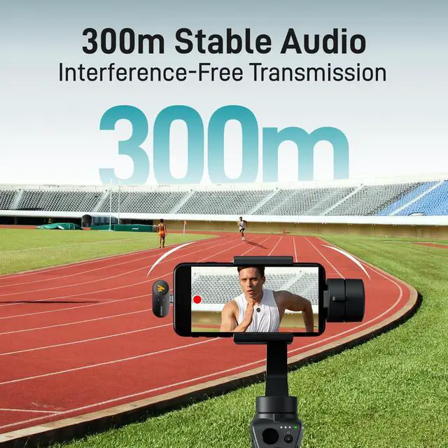 Alt view image 6 of 7 - Wave T5 Wireless Lavalier Mini Microphone for iPhone Content Creators | Magnetic Lapel Mic with AI Noise Cancellation,4 Voice Filters,1000ft, 40H for Podcast Stream Vlog Youtube Tiktok Video Record