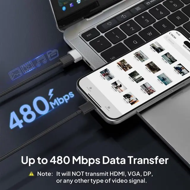Alt view image 3 of 7 - for iPhone 17 16 Car Charger Adapter 3Pack,USB Male to USB C Female Adapter,Type C Cable Converter for Apple Air 17e 16e 15 Pro Max Plus,iWatch 11,Airpods Pro 3,iPad Mini,Samsung Galaxy S26