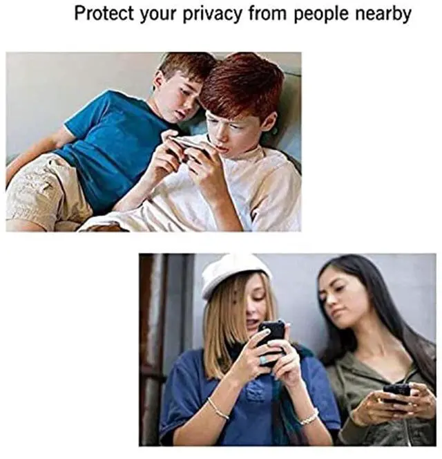 Alt view image 4 of 6 - Privacy Screen Protector+Camera Lens Protector for iPhone 13 Pro Max