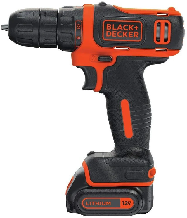 Alt view image 3 of 7 - 12V MAX Drill & Home Tool Kit, 60-Piece (BDCDD12PK)