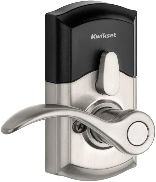 Alt view image 5 of 7 - 955PML-15S Pembroke Lever Commercial Grade Electronic Smartcode Lever Lock with SmartKey Satin Nickel Finish