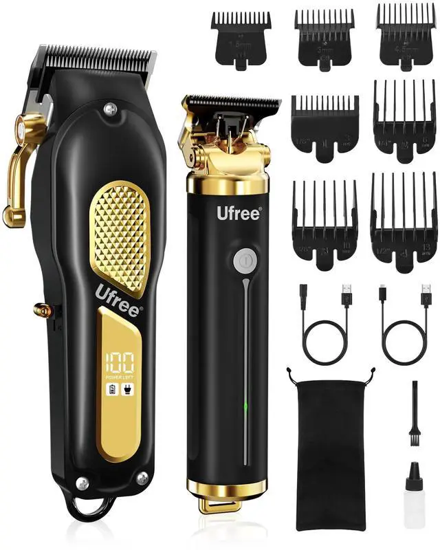 Main image of Cordless Hair Clippers for Men, Barber Clippers and Trimmers Set