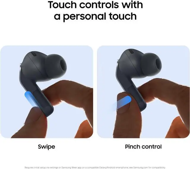 Alt view image 6 of 7 - Samsung Galaxy Buds 4 Pro AI True Wireless Bluetooth Earbuds, Hi-Res Audio, 2-Way Speaker, ANC 2.0, Optimized Comfort, IP57, Live Translation, Black
