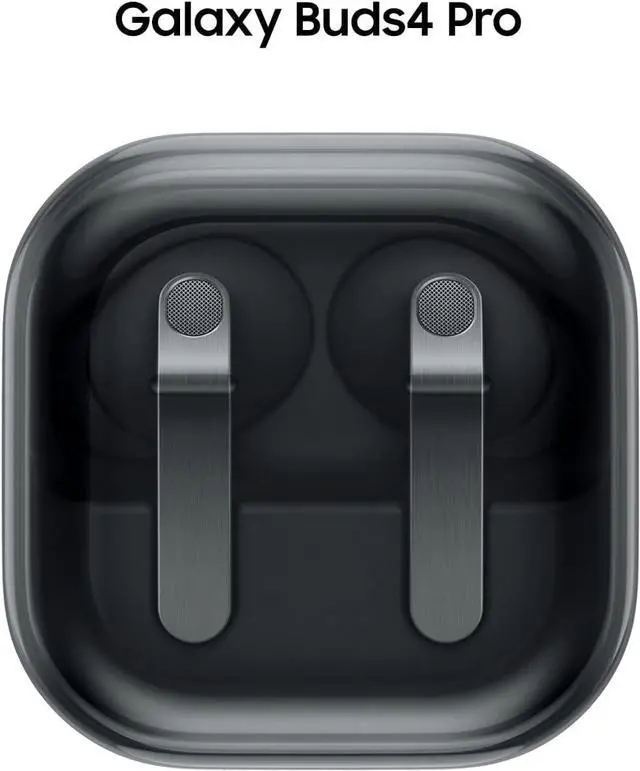 Alt view image 2 of 7 - Samsung Galaxy Buds 4 Pro AI True Wireless Bluetooth Earbuds, Hi-Res Audio, 2-Way Speaker, ANC 2.0, Optimized Comfort, IP57, Live Translation, Black